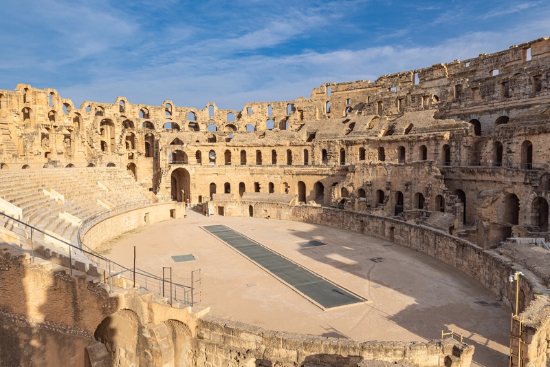 El Djem amfitheater Tunesië