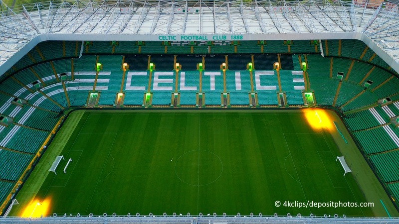 Celtic Park in Glasgow