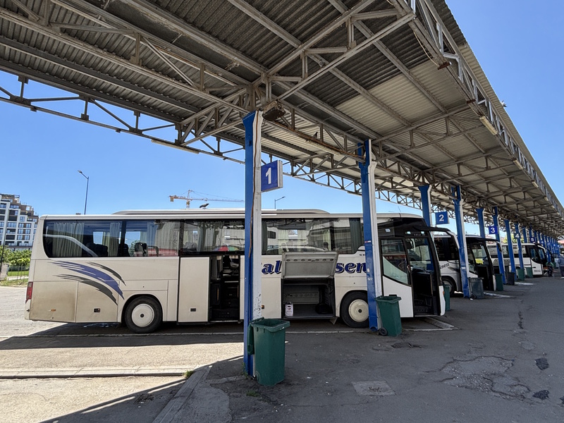 Kosovo vervoer busstation