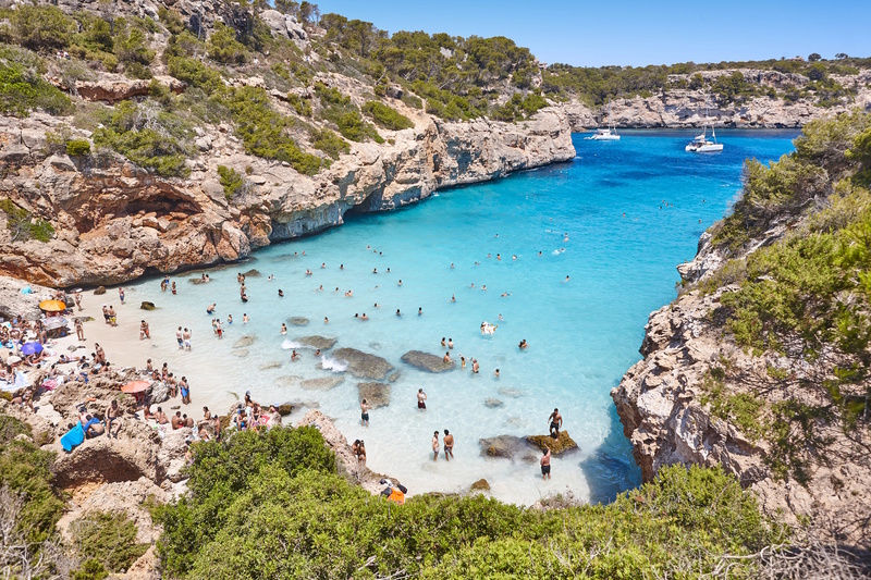 Calo des Moro strand Mallorca