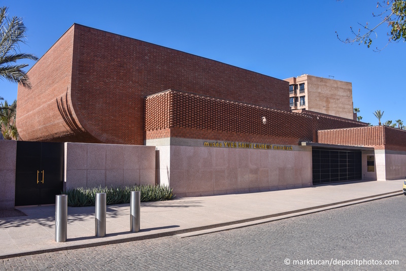 Marrakech Yves Saint Laurent Museum gebouw