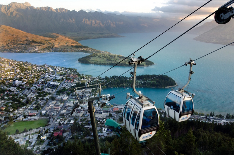 Queenstown in Nieuw-Zeeland