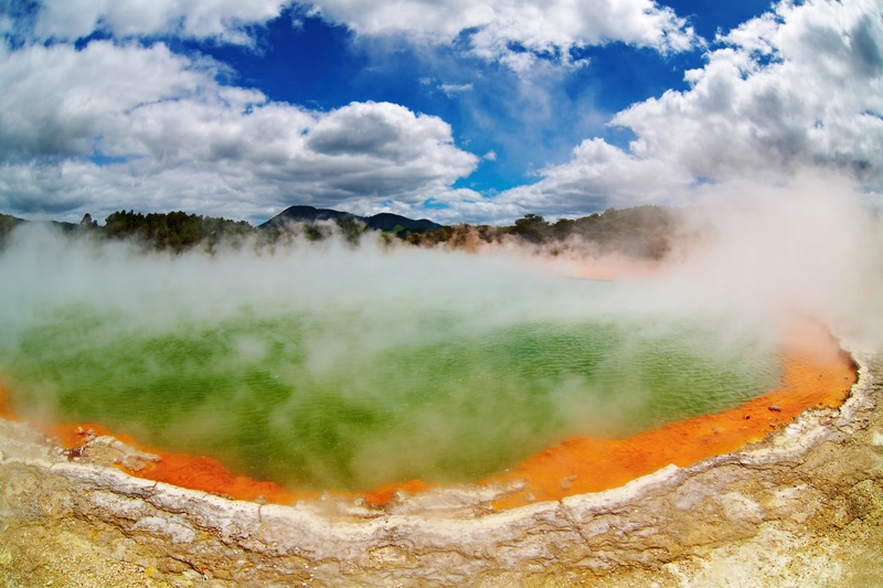 Rotorua in Nieuw-Zeeland