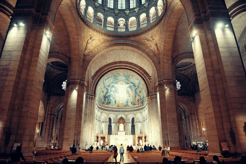 Interieur Sacre Coeur Parijs