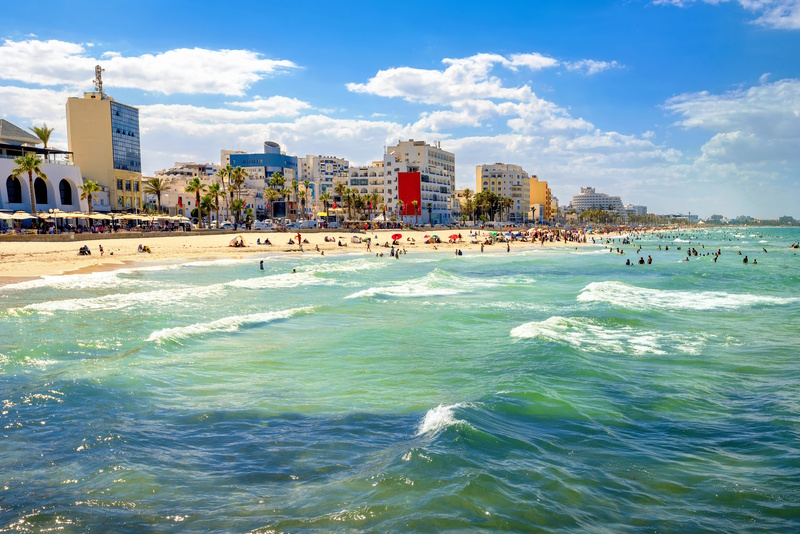Sousse stadsstrand